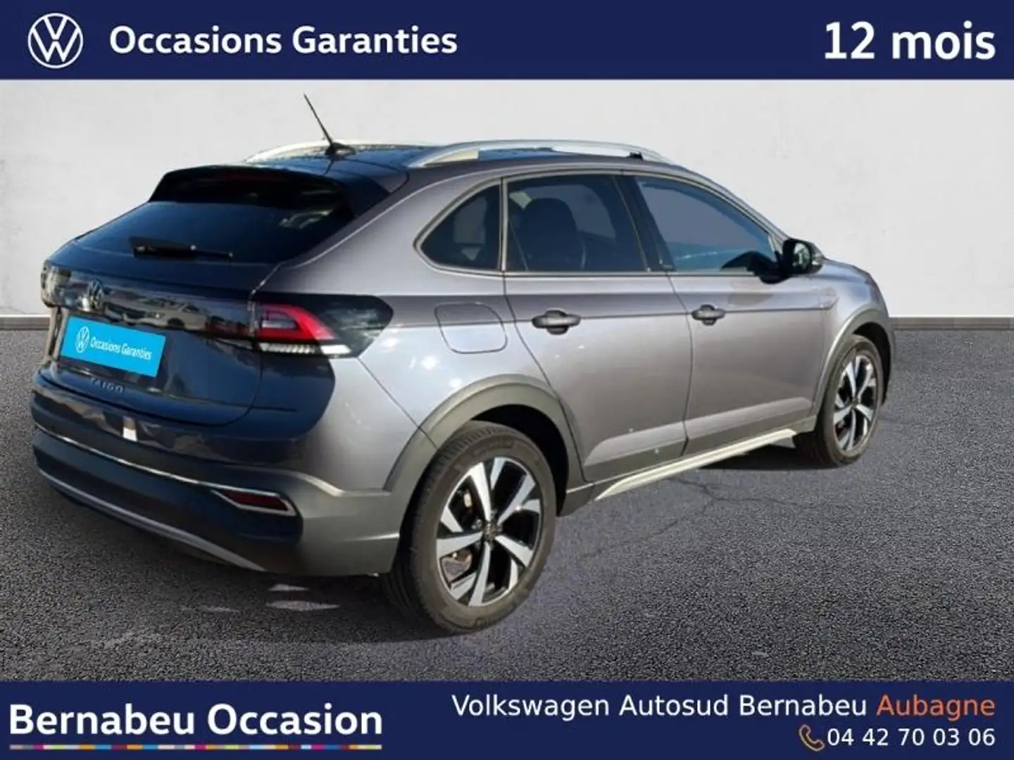 Volkswagen Taigo 1.5 TSI 150ch Style DSG7 Gris - 2