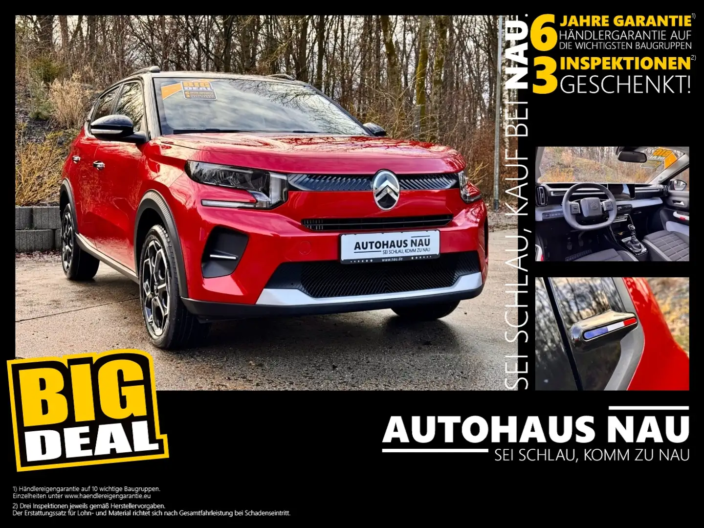 Citroen C3 1.2 MAX PureTech Neues Modell! Rojo - 1