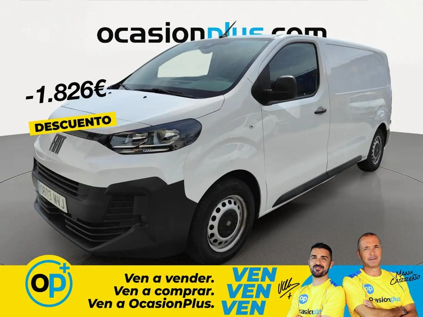 Fiat Scudo Furgón 1.5BlueHDI S&S L2 H1 88KW Blanco - 1
