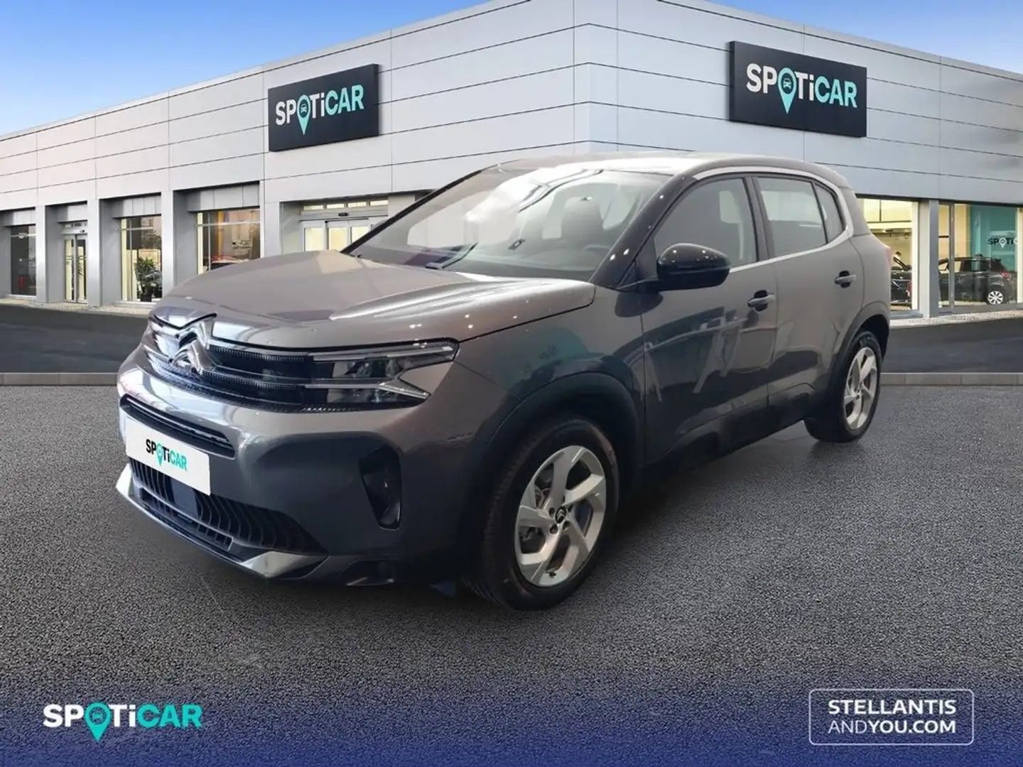 Citroen C5 Aircross Hybrid 100kW (136CV) e-DCS6 You Gris - 1