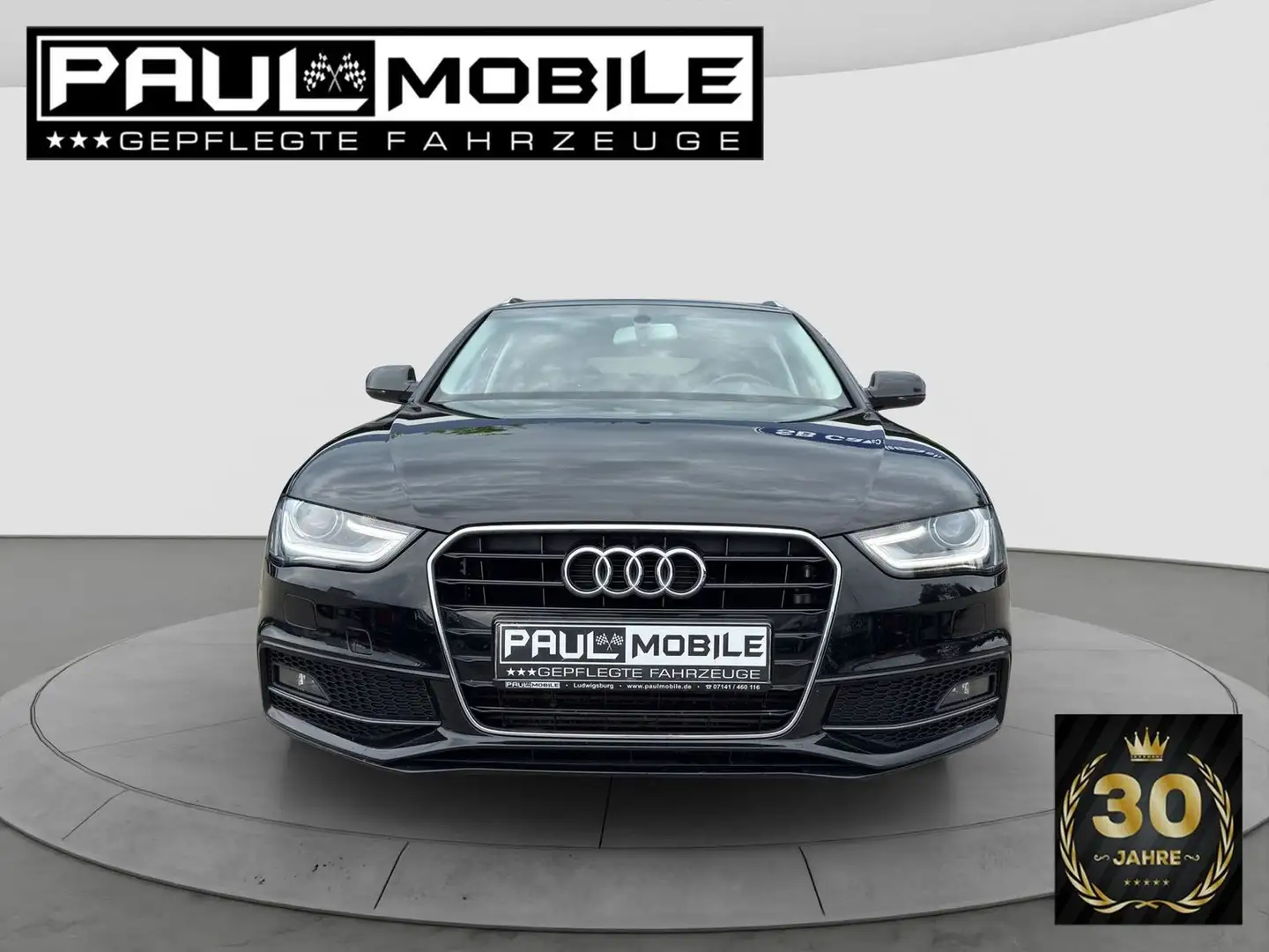Audi A4 S Line Navi Xenon Sportsitze Standheizung Negro - 2