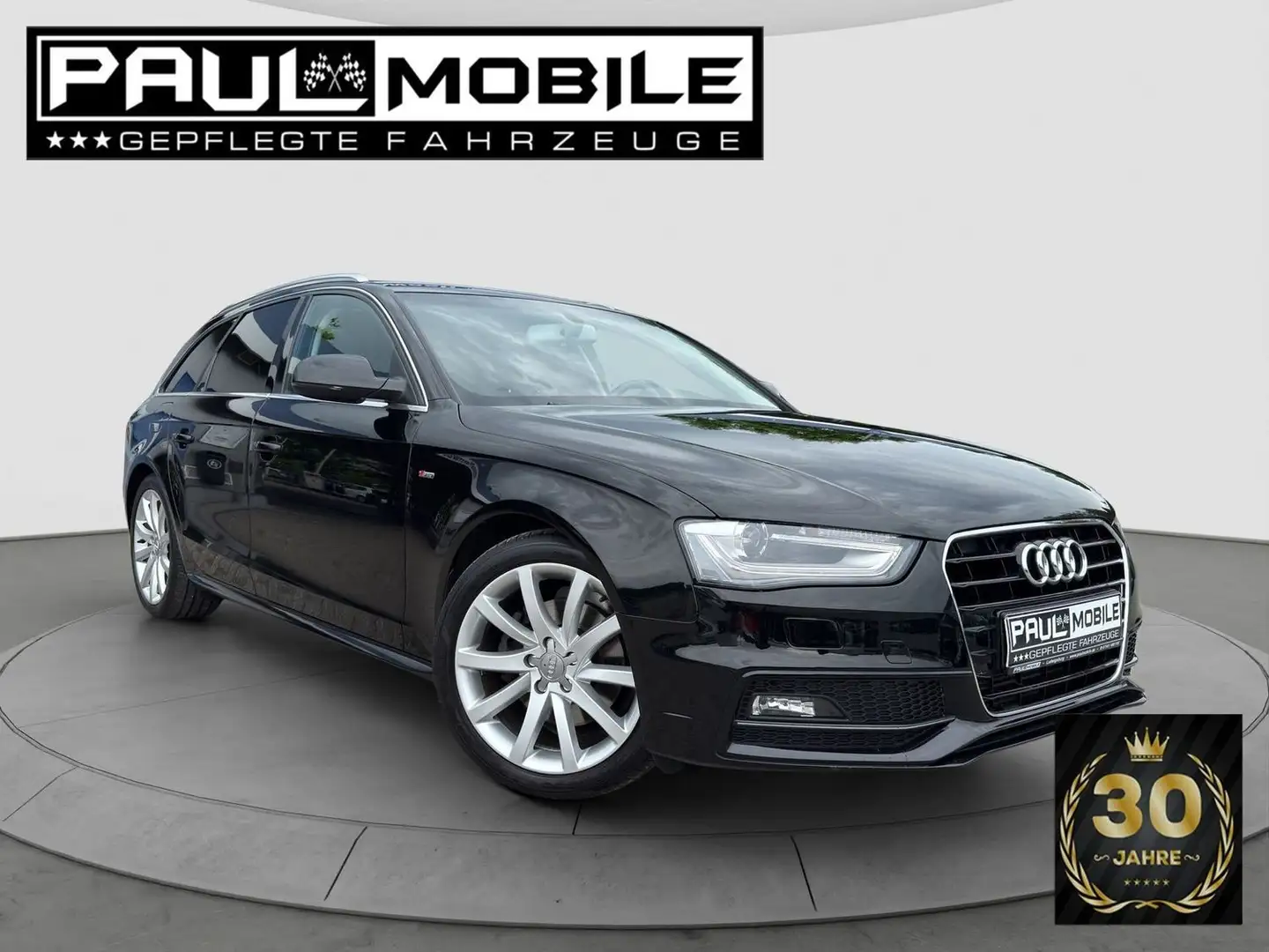Audi A4 S Line Navi Xenon Sportsitze Standheizung Negro - 1