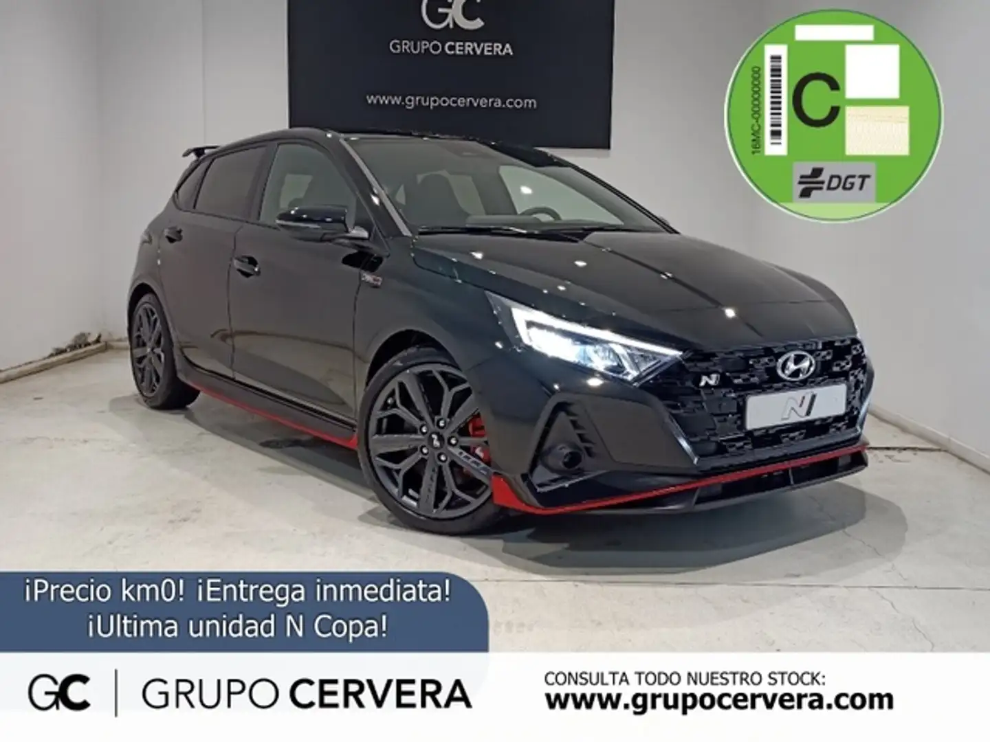 Hyundai i20 1.6 TGDI N Copa 204 Negro - 1