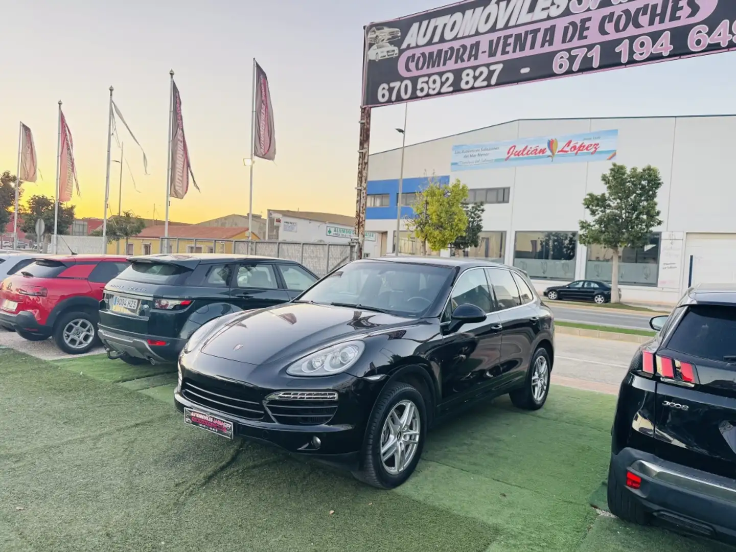 Porsche Cayenne Diesel Platinum Edition Aut. Negro - 2