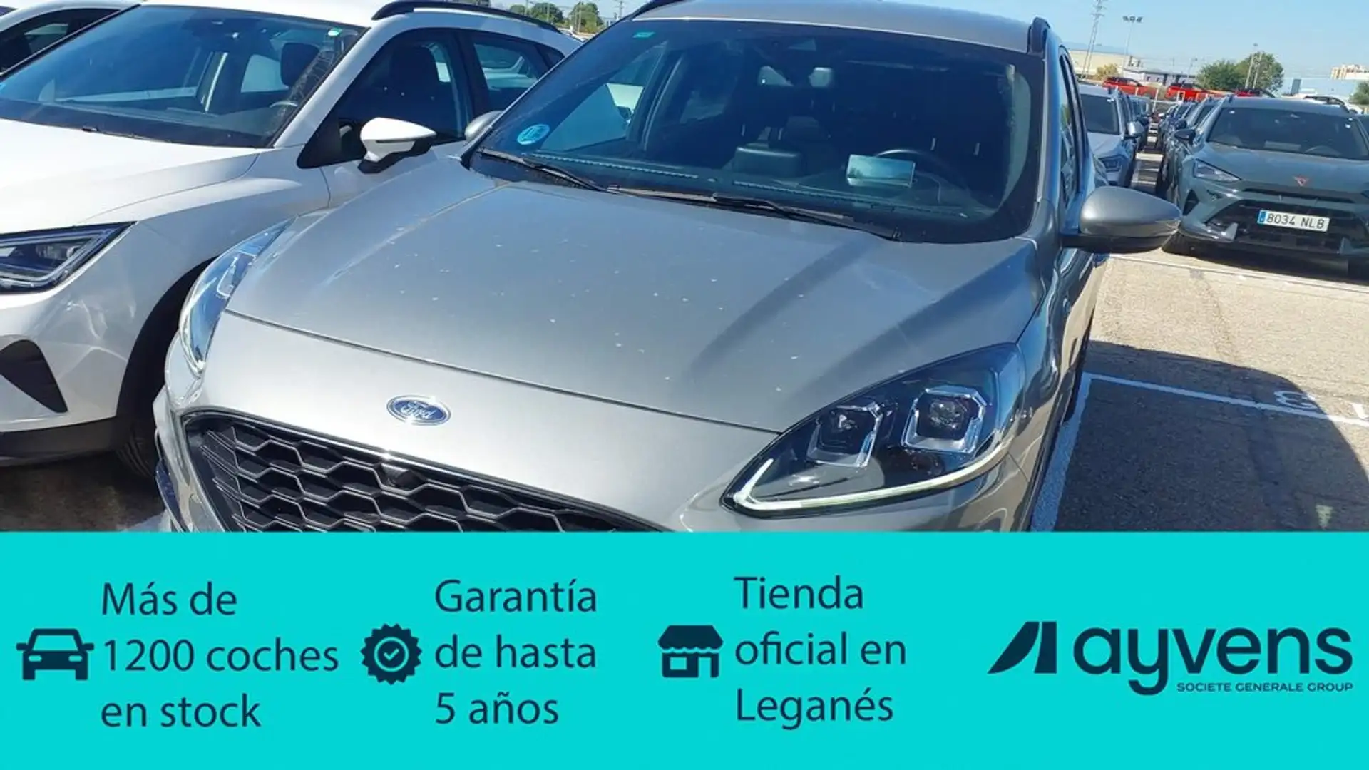 Ford Kuga 2.5 Duratec FHEV ST-Line X 4x2 Aut. Gris - 1