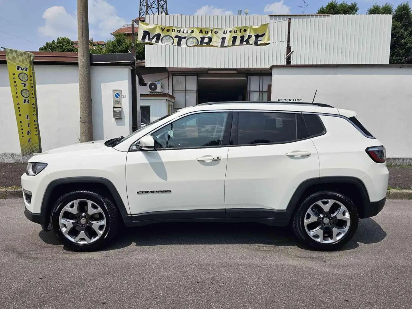 Jeep Compass 1.4 MultiAir 2WD Limited Bianco - 2