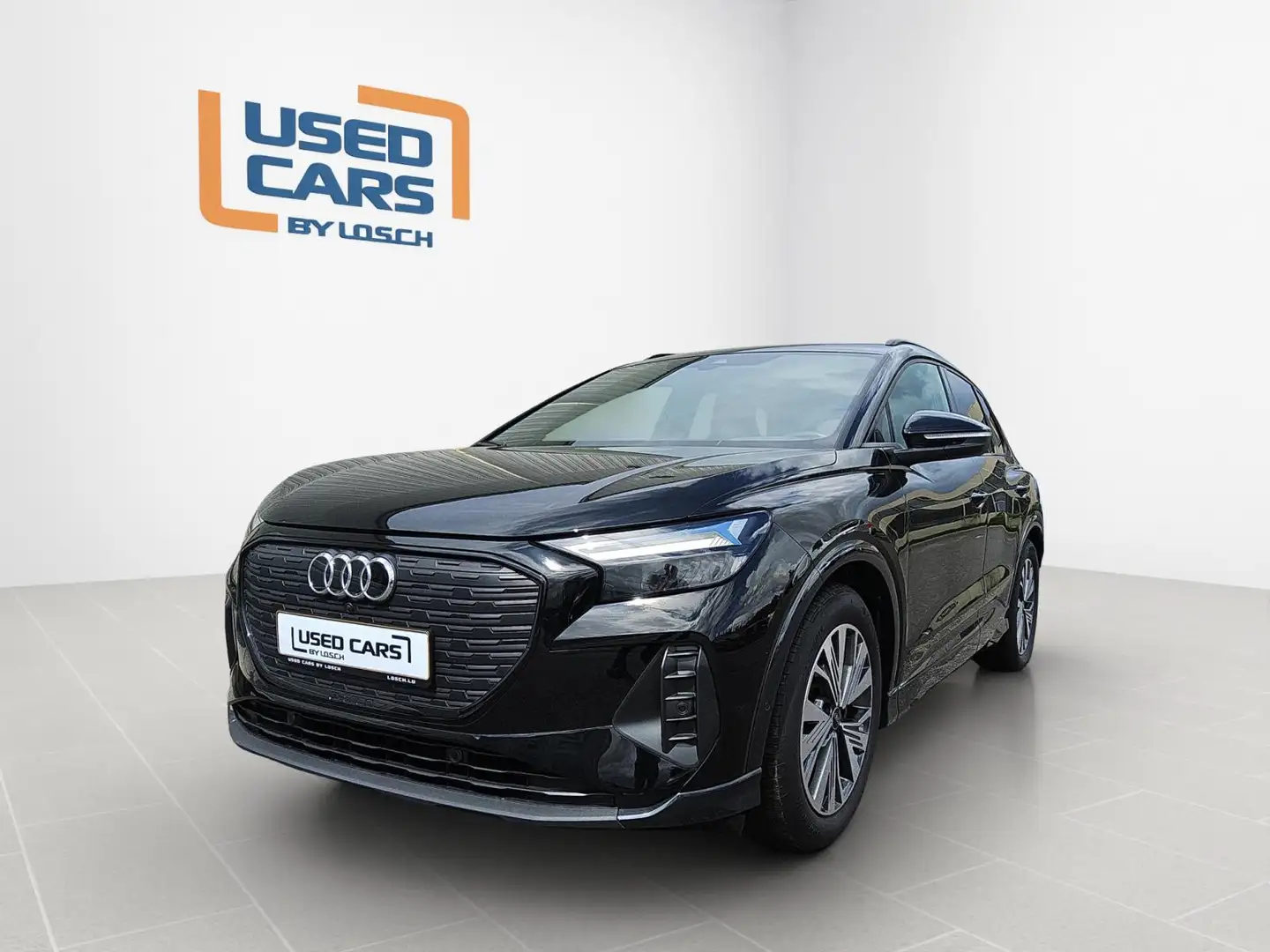 Audi Q4 e-tron 82kWh+e-tron40+S-Line+Advanced Fekete - 1