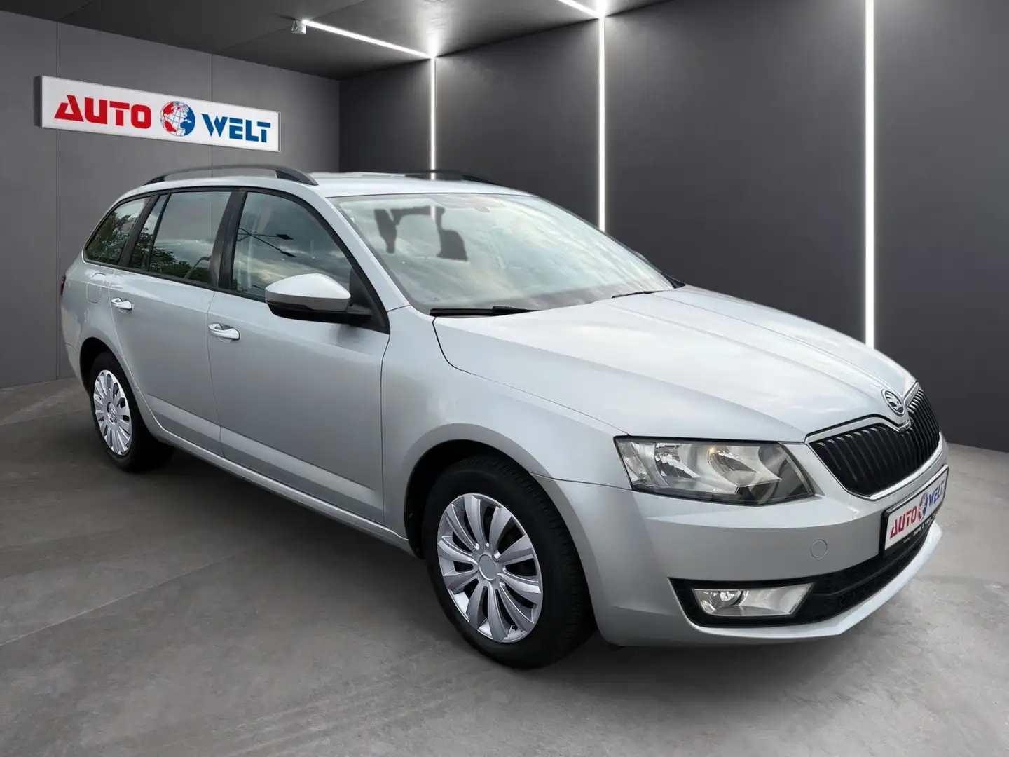 Skoda Octavia Kombi 1.2 TSI Klimaauto. Tempo Sitzhzg Silber - 2