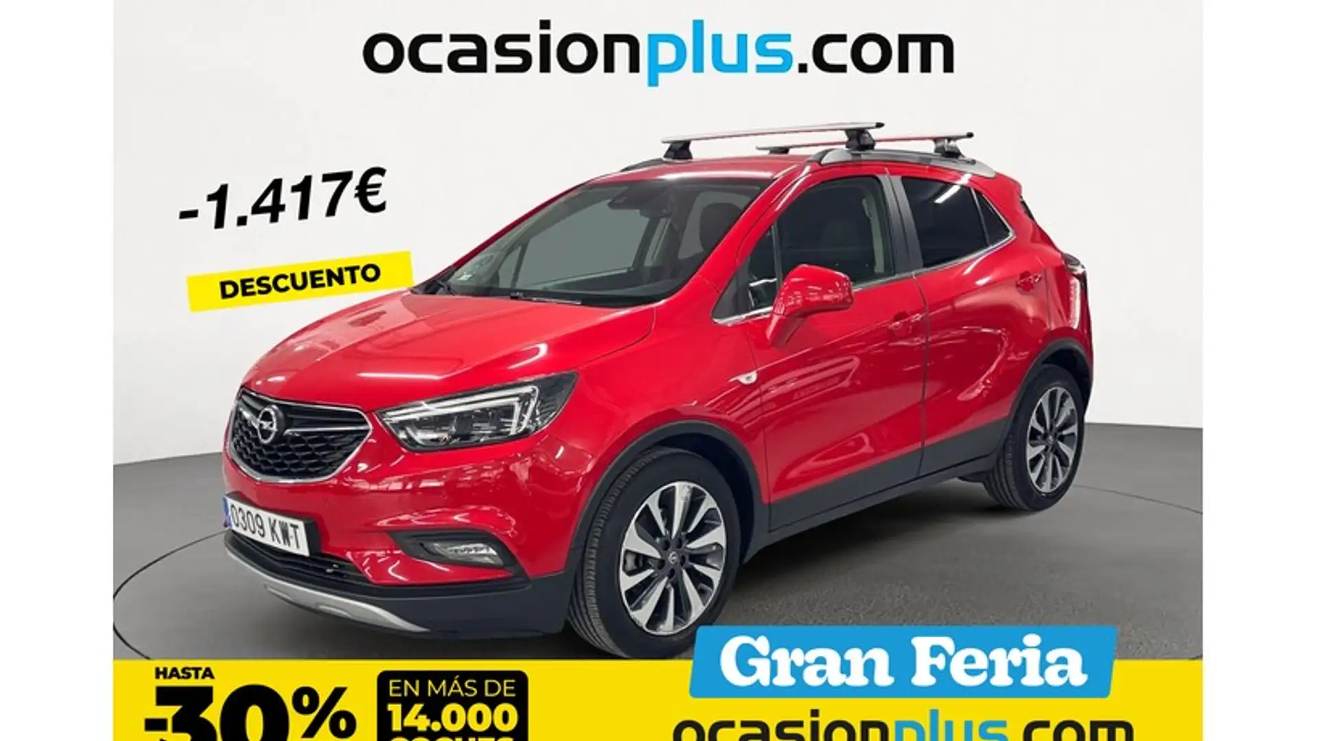 Opel Mokka X 1.4T GLP 120 Aniversario 4x2 Rojo - 1