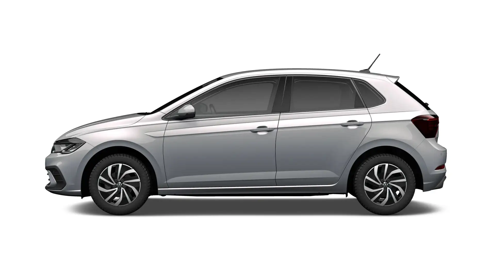 Volkswagen Polo 1.0 TSI 95 5MT Life Edition Parkeersensoren voor e Grijs - 2