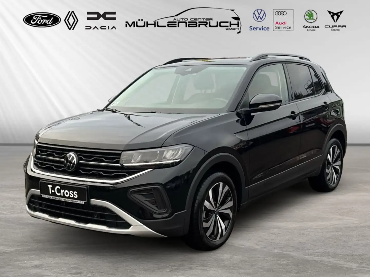 Volkswagen T-Cross 1.0 TSI OPF Life Negro - 1