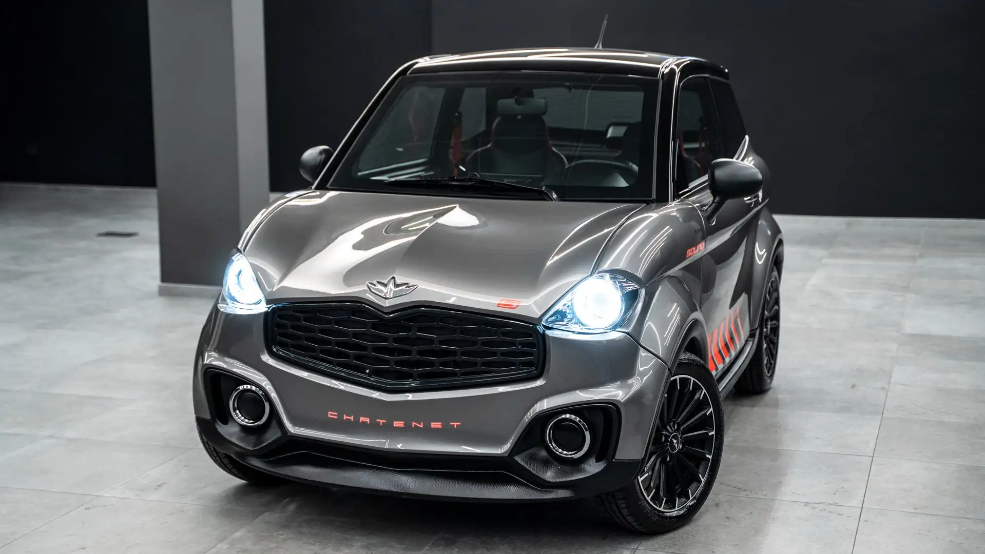 Chatenet CH 46 *SOLI 1.367 KM* ARIA CONDIZIONATA CAR PLAY CAM LED Gris - 1