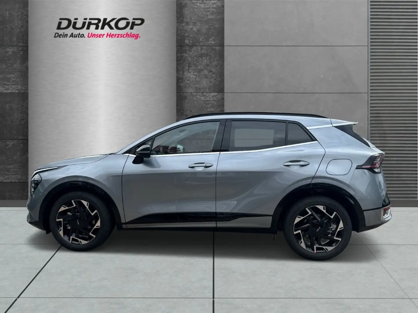 Kia Sportage GT-Line Allrad Mild-Hybrid 1.6 T-GDI El. Panodach Silber - 2