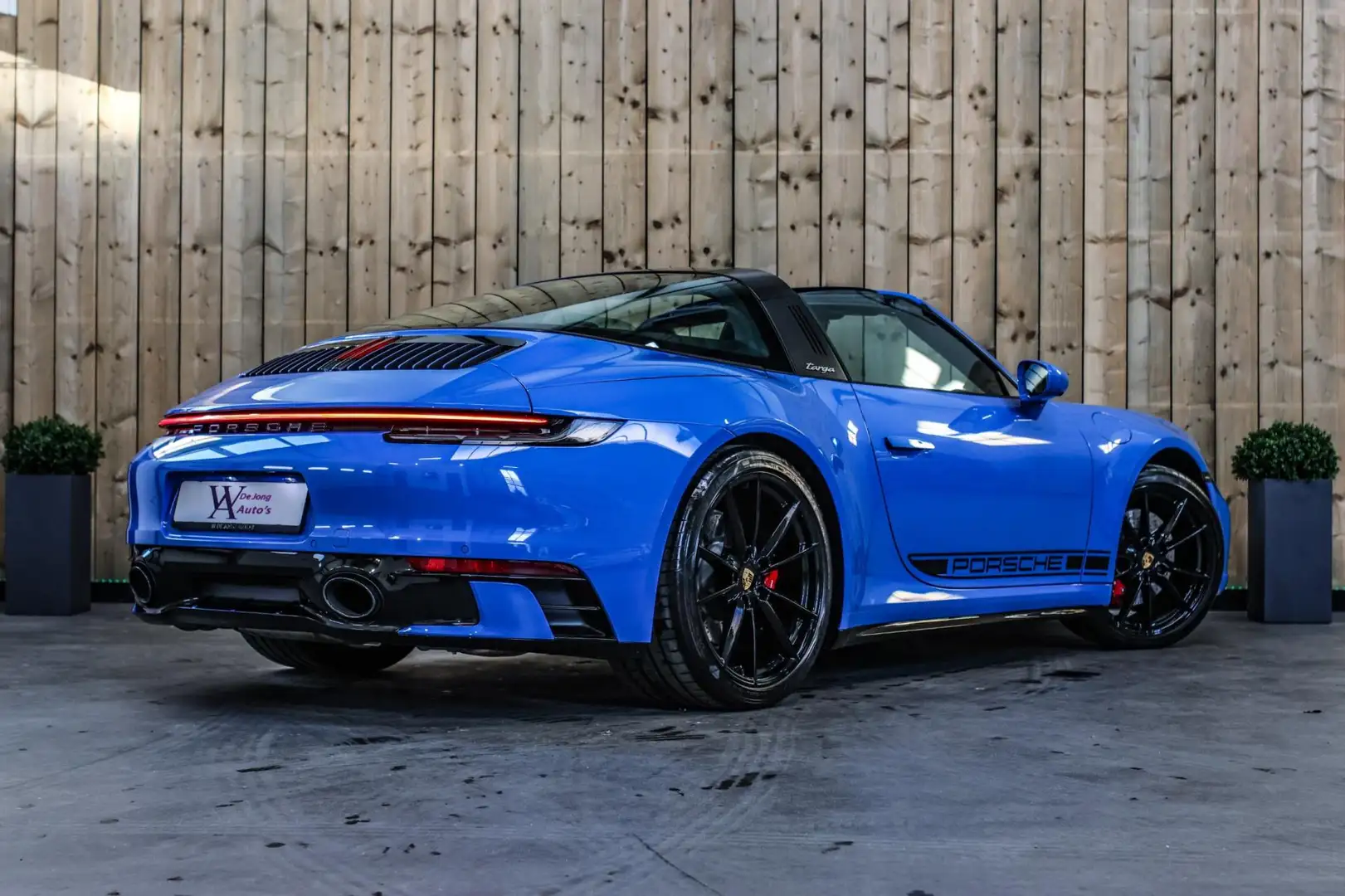 Porsche 911 Targa 4S *Approved*Sport-Design*BTW*Bose*PDLS+ Blauw - 2