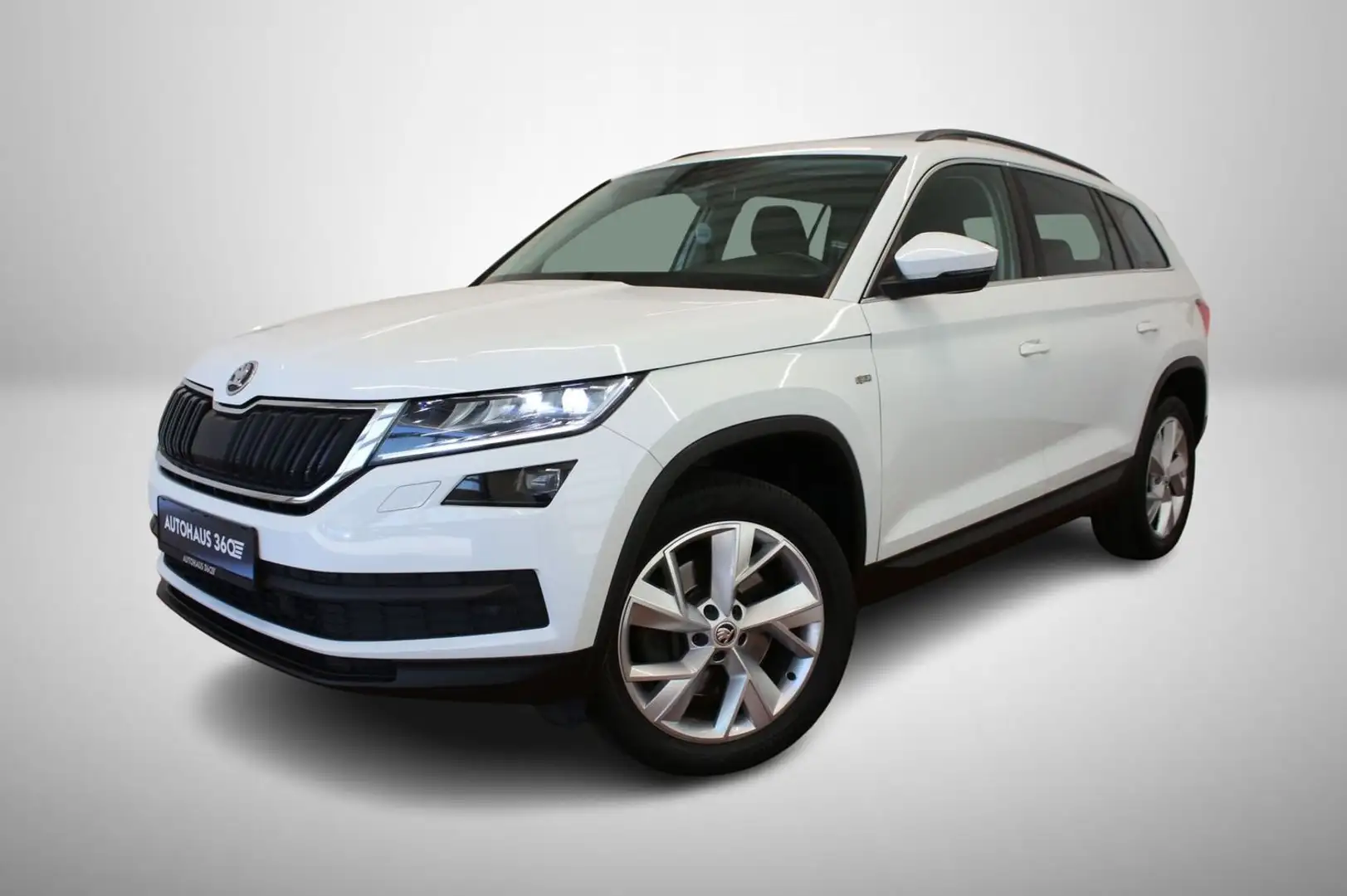 Skoda Kodiaq Soleil 4x4 Leder Led Kamera ACC Weiß - 1