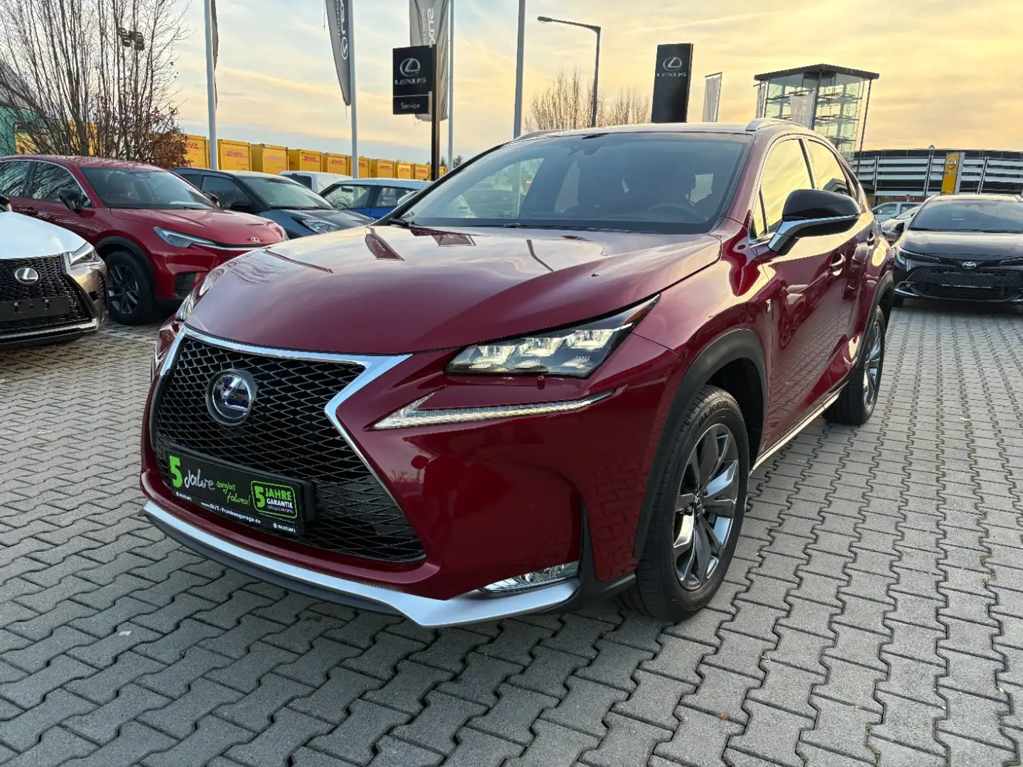 Lexus NX 300 h E-Four F Sport LED, Navi, SHZ, HUD, Kam. Rood - 2