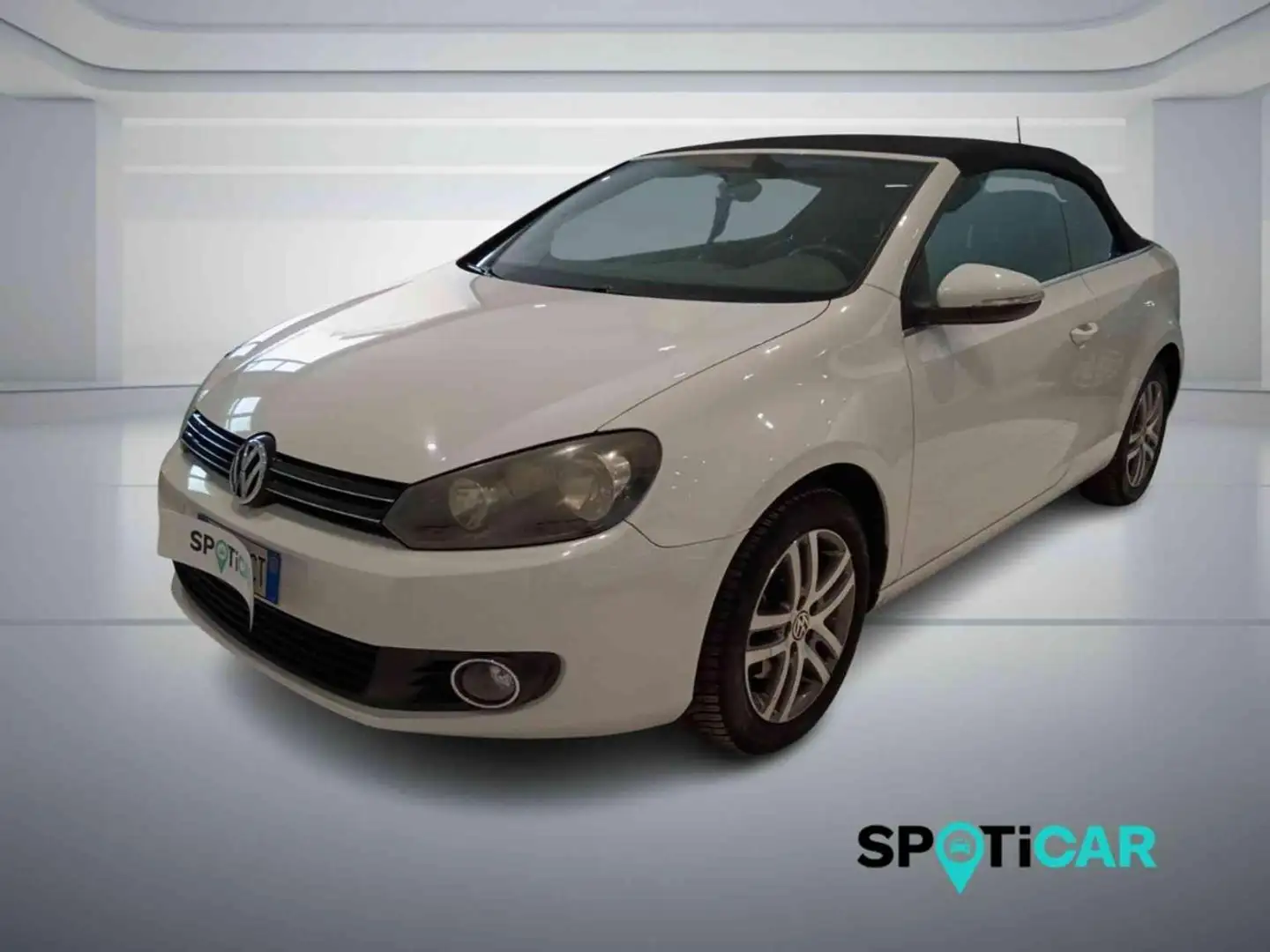 Volkswagen Golf Cabriolet 1.6 TDI Blanc - 1
