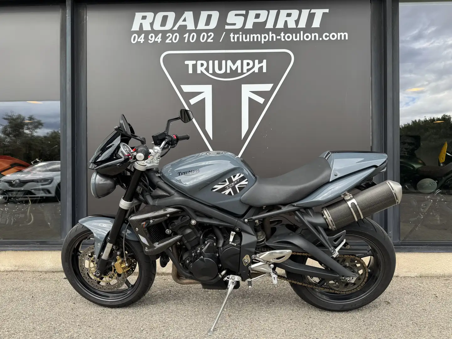 Triumph Street Triple 675 Gris - 2
