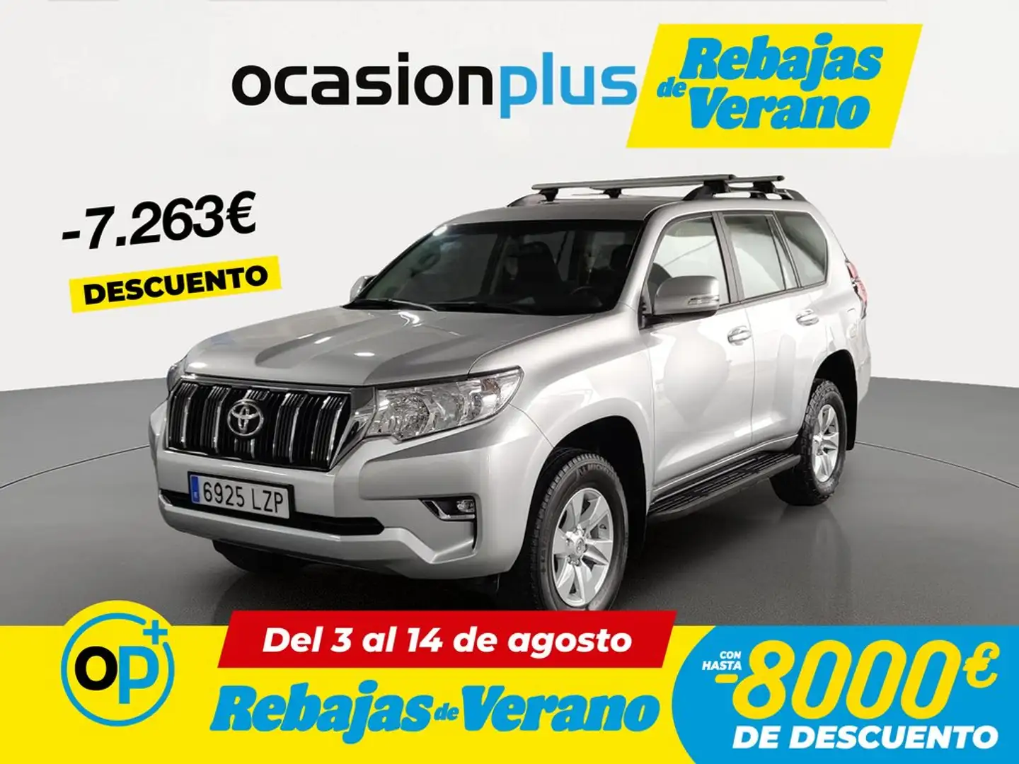 Toyota Land Cruiser D-4D VX Aut. Gris - 1