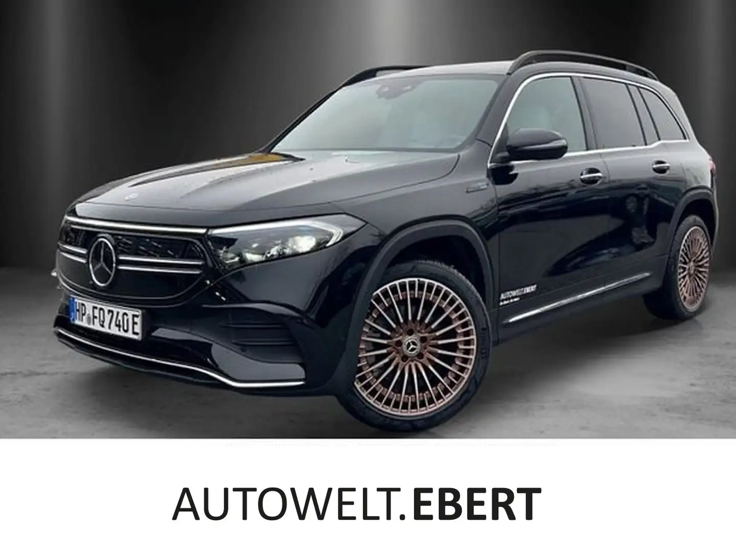 Mercedes-Benz EQB 300 4M AMG Edition1+DISTRONIC+Keyless-GO Noir - 1