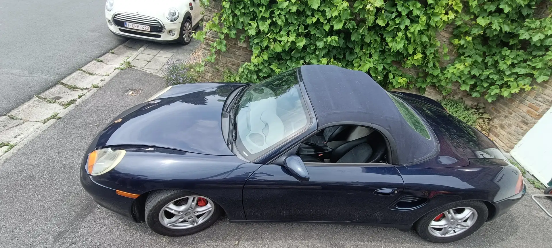 Porsche Boxster Bleu - 1