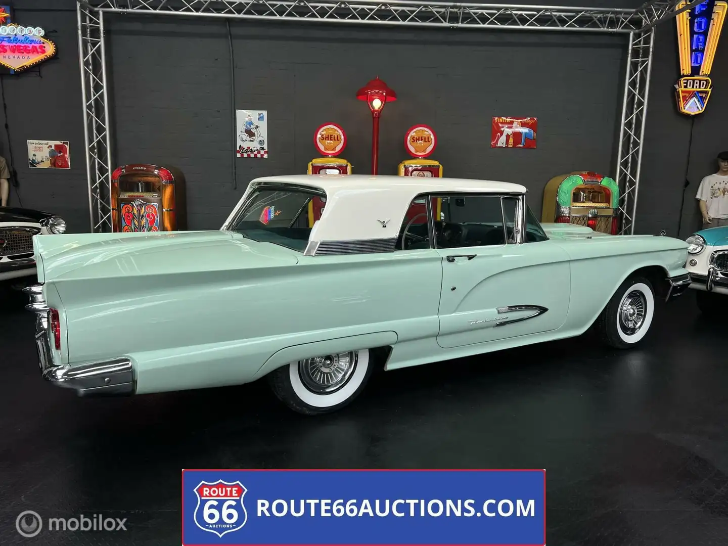 Ford Thunderbird 1959 | Route 66 auctions Blauw - 2