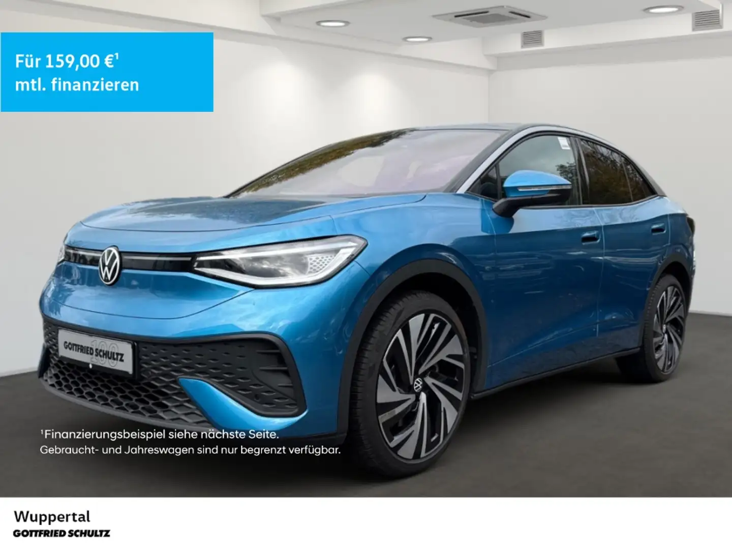 Volkswagen ID.5 Pro 210 kW NAVI AHK KAM ACC LED SHZ PDC LM Blau - 1