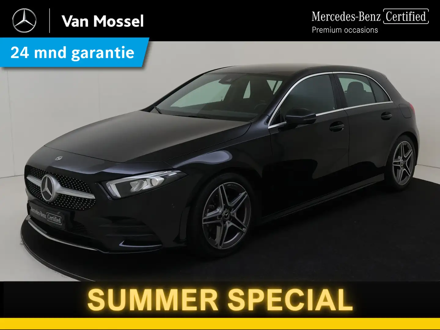 Mercedes-Benz A 180 Business Solution AMG / 18 inch/ Achteruitrijcamer Zwart - 1