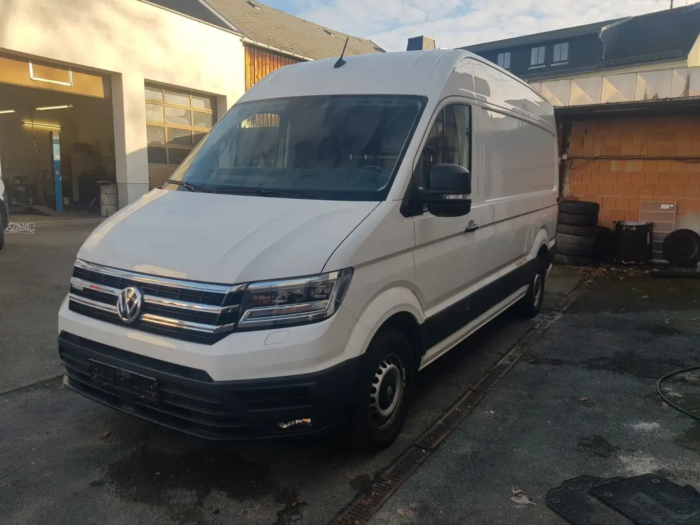 Volkswagen Crafter e-Crafter L3H3 mittel wenig km HU Insp. neu Weiß - 1