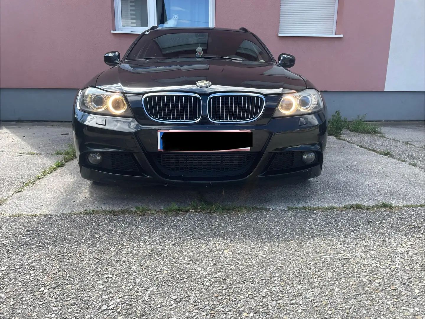 BMW 320d xDrive Touring E91 N47TÜ Negro - 2