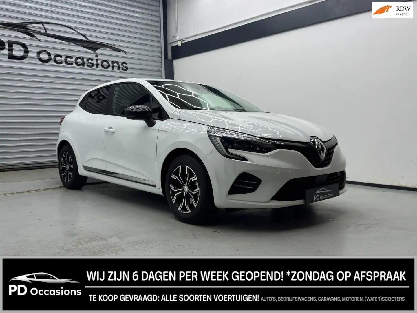 Renault Clio 1.6 E-Tech Hybrid 145 Evolution - Airco - Navi - C Blanc - 1
