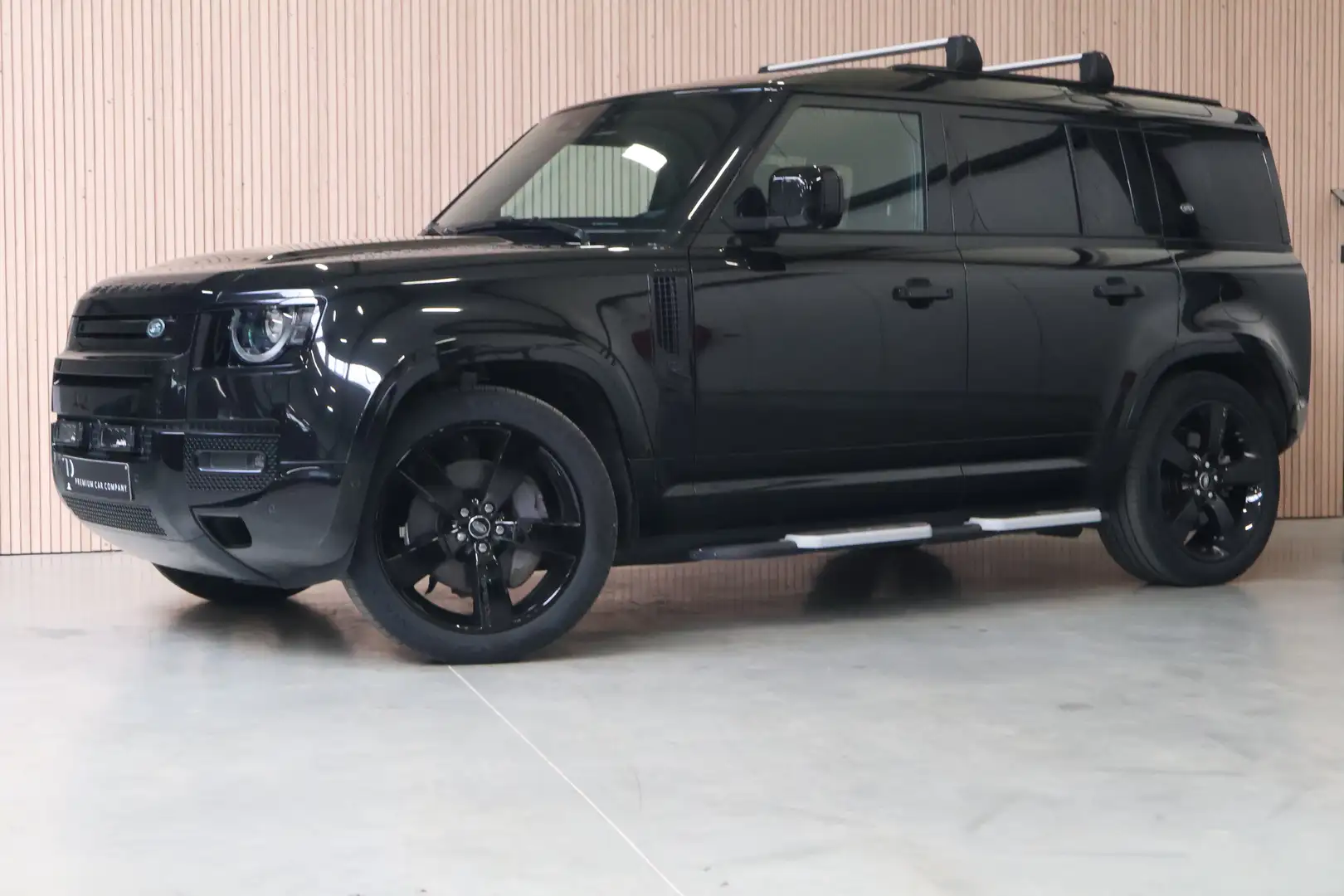 Land Rover Defender Full Hybrid|Full black|Carplay|360°|Luchtvering Чорний - 1