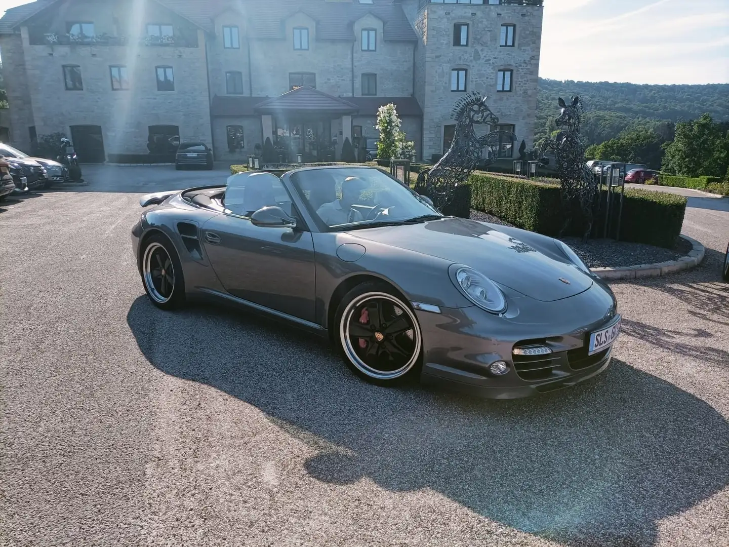 Porsche 997 911 Turbo Cabriolet PDK Grau - 1