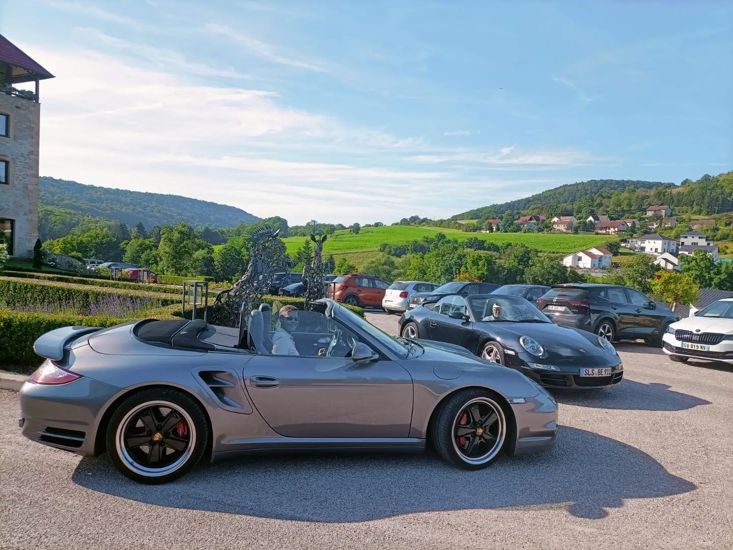 Porsche 997 911 Turbo Cabriolet PDK Grau - 2