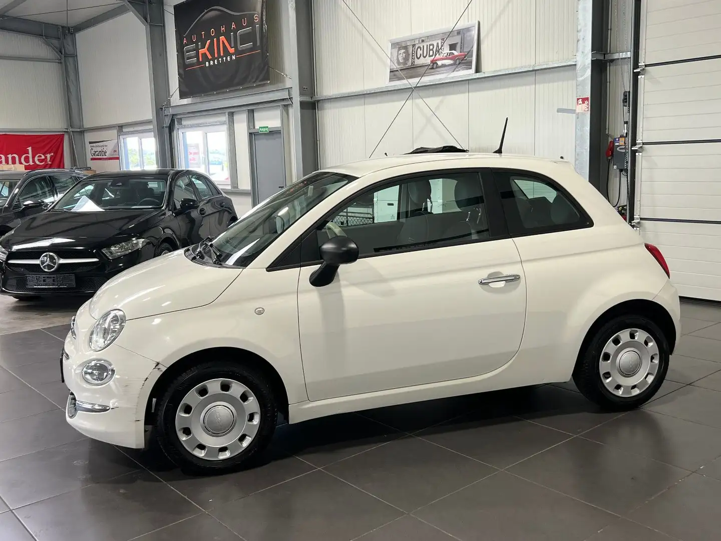 Fiat 500 1.2 Pop Star **Klima*Tempomat** Weiß - 2