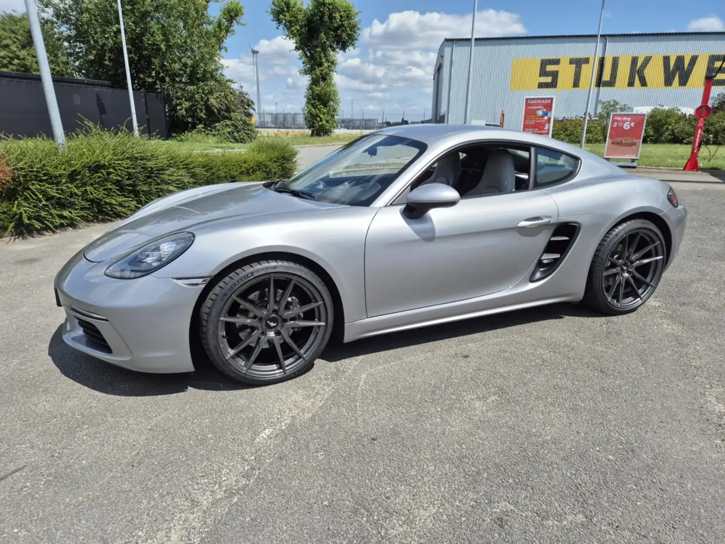 Porsche 718 PDK/Sport Chrono/ 2.0 met 342PK Argintiu - 2