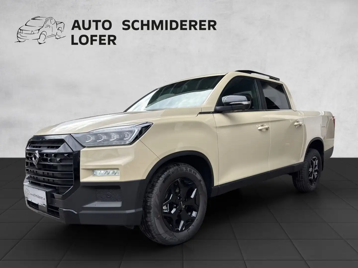 KGM Musso Grand 2,2 Black Edition 4WD Beige - 1
