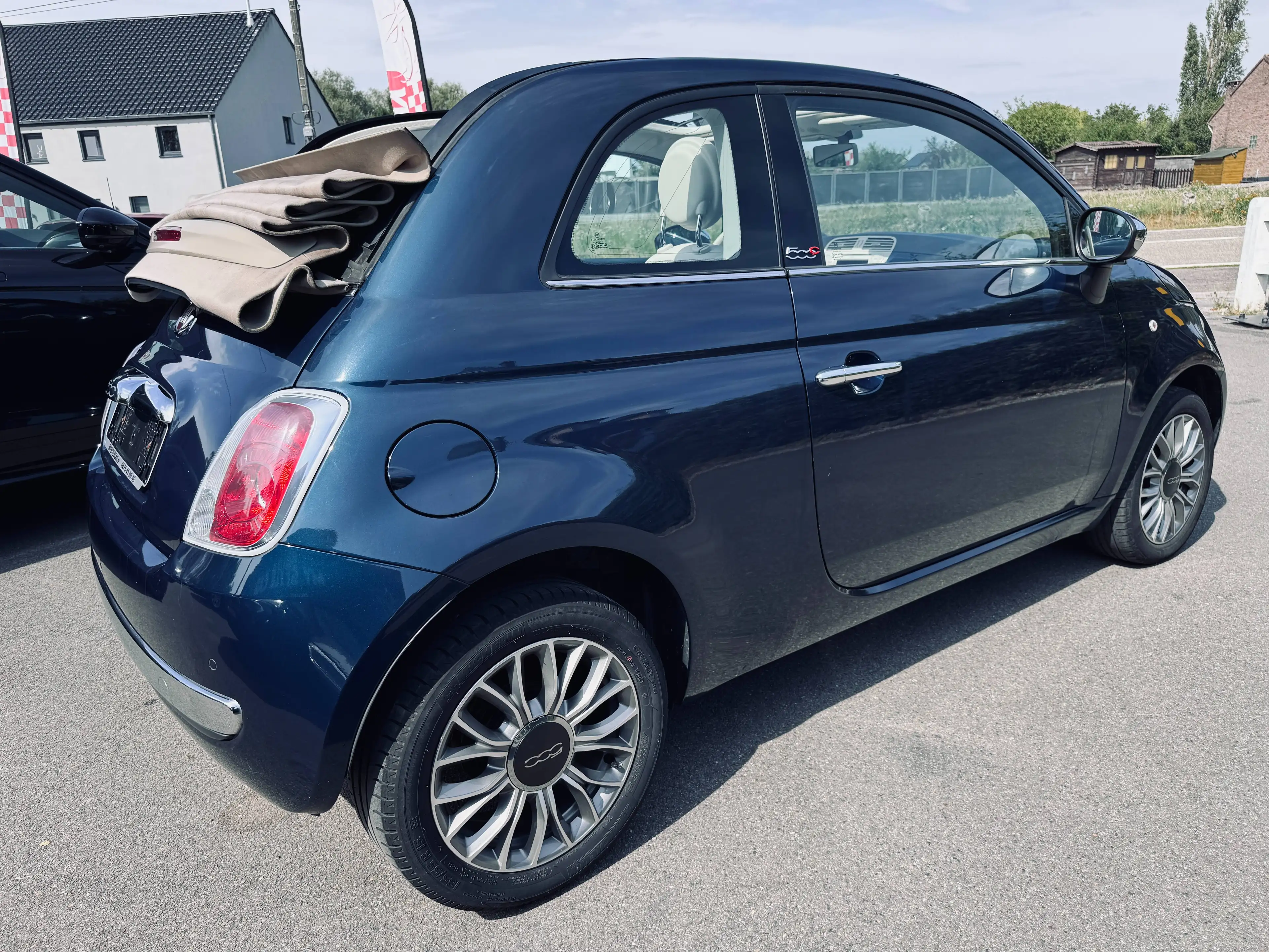 Fiat 500C 500C 1.2i Cabriolet, Climatisation, Garantie 1 An — photo 7