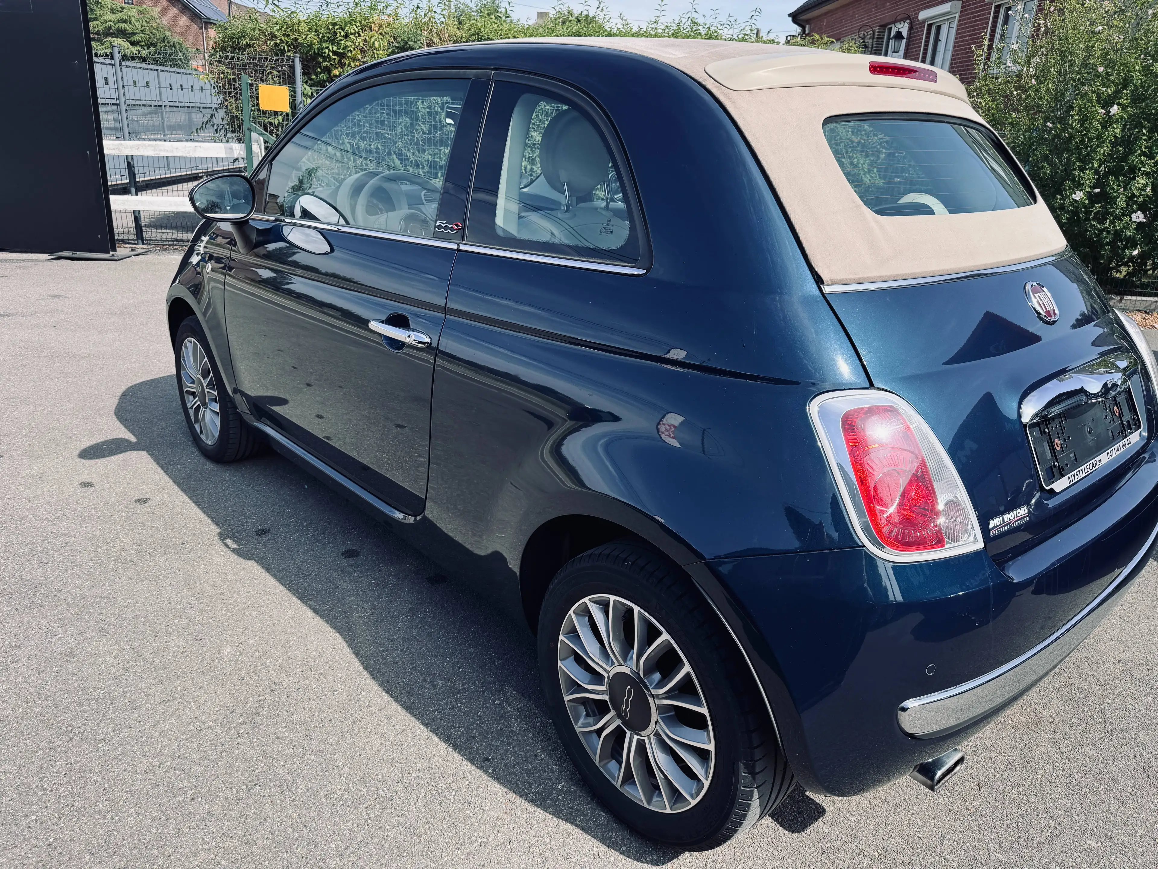 Fiat 500C 500C 1.2i Cabriolet, Climatisation, Garantie 1 An — photo 8