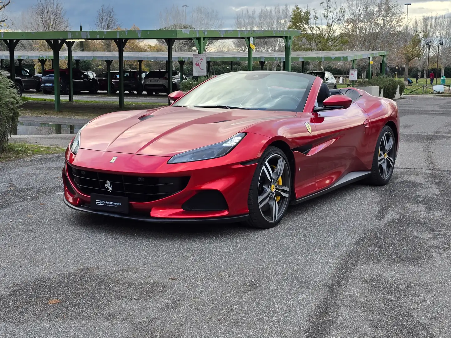 Ferrari Portofino Portofino 3.9 M Blu Tour de France-Wrapping Rossa Blauw - 1