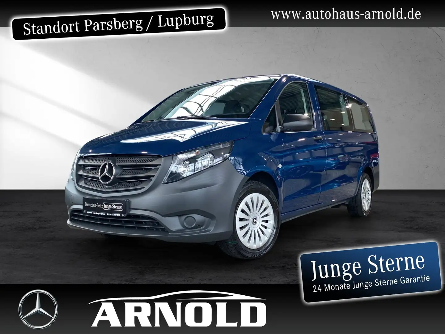Mercedes-Benz Vito Vito 114 CDI Tourer PRO Lang Kamera 8-Sitzer Blau - 1