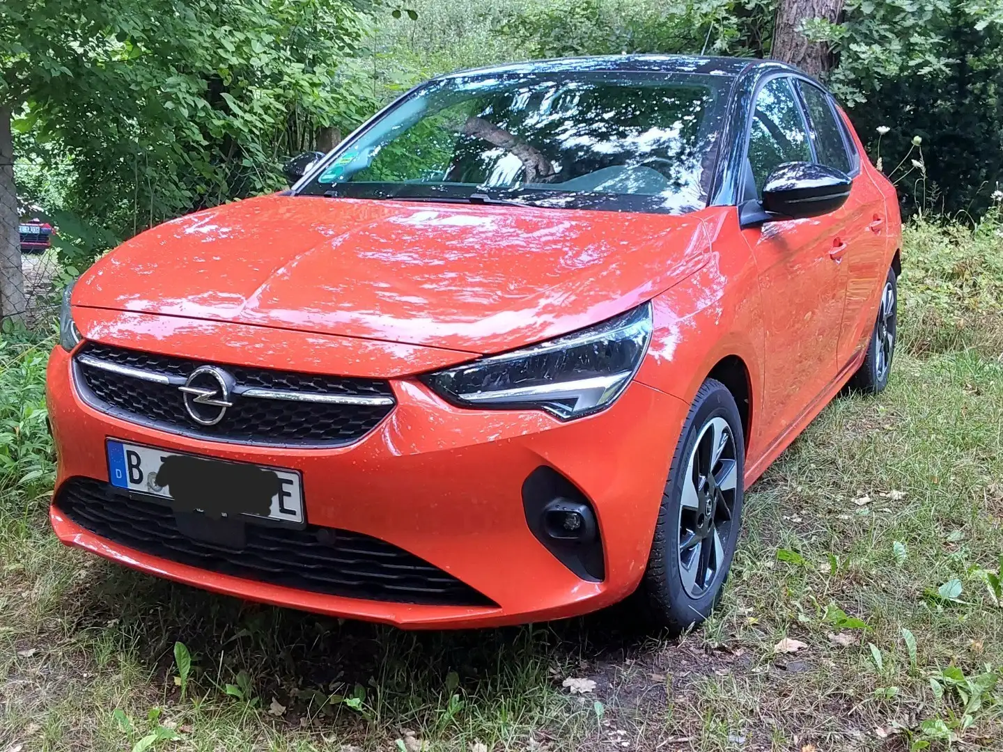 Opel Corsa-e Edition+Winterpaket 94,9% SOH zertifiziert Oranj - 1