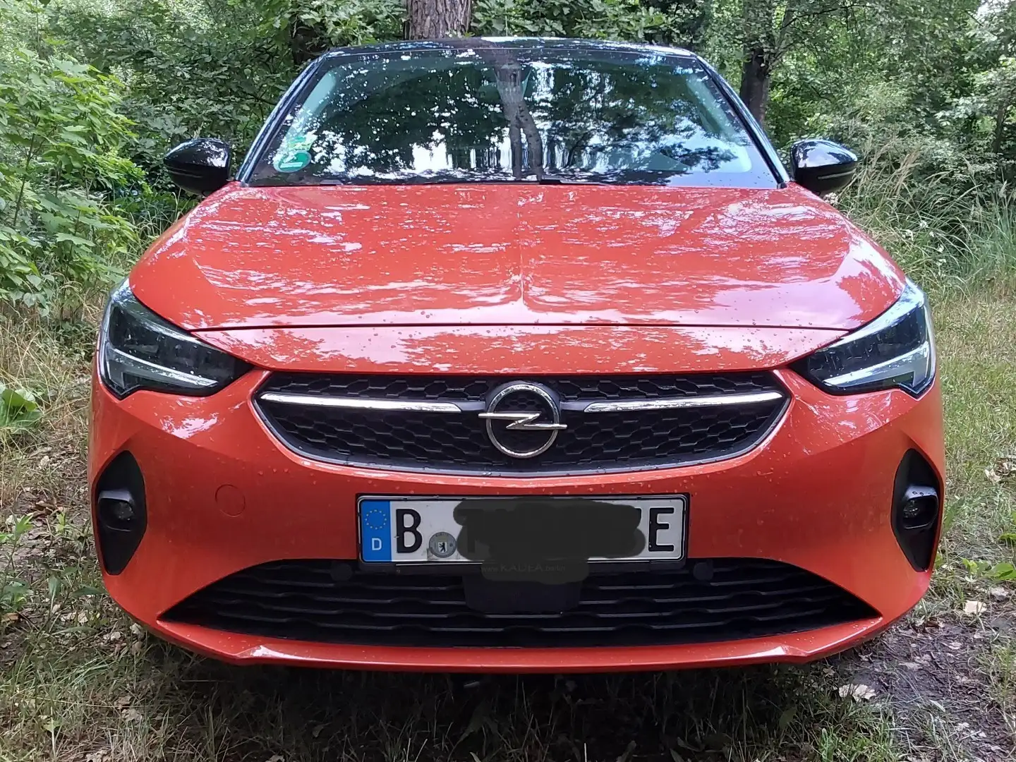 Opel Corsa-e Edition+Winterpaket 94,9% SOH zertifiziert Oranj - 2