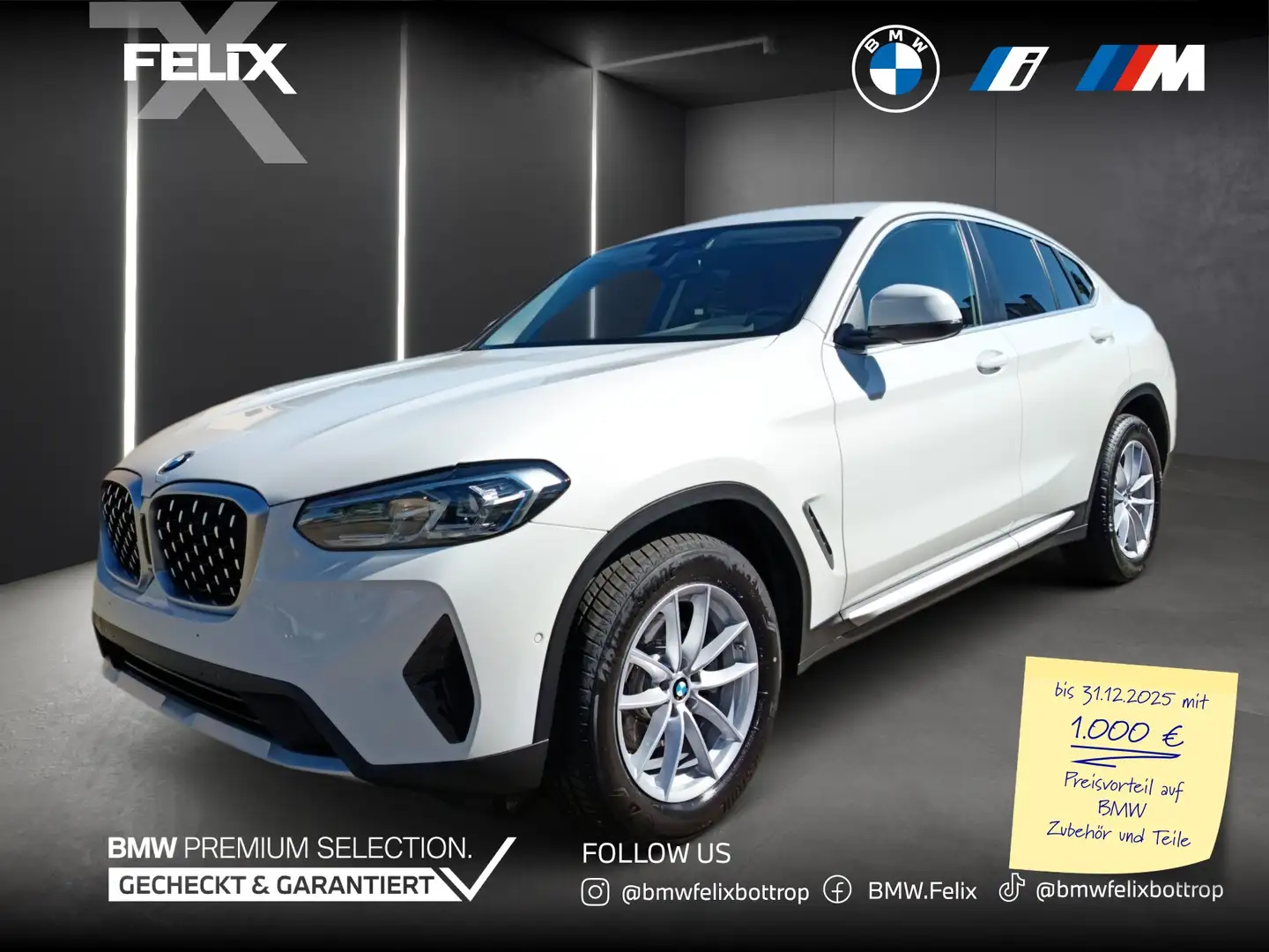 BMW X4 xDrive20i 18"ALU+DAB+LED+LIVE COCKPIT PLUS Weiß - 1