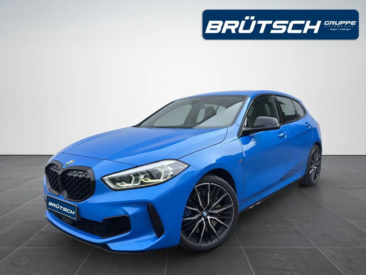 BMW M1 35 i xDrive AUTOMATIK / LEDER / E-SITZE / NAVI / L Blau - 1