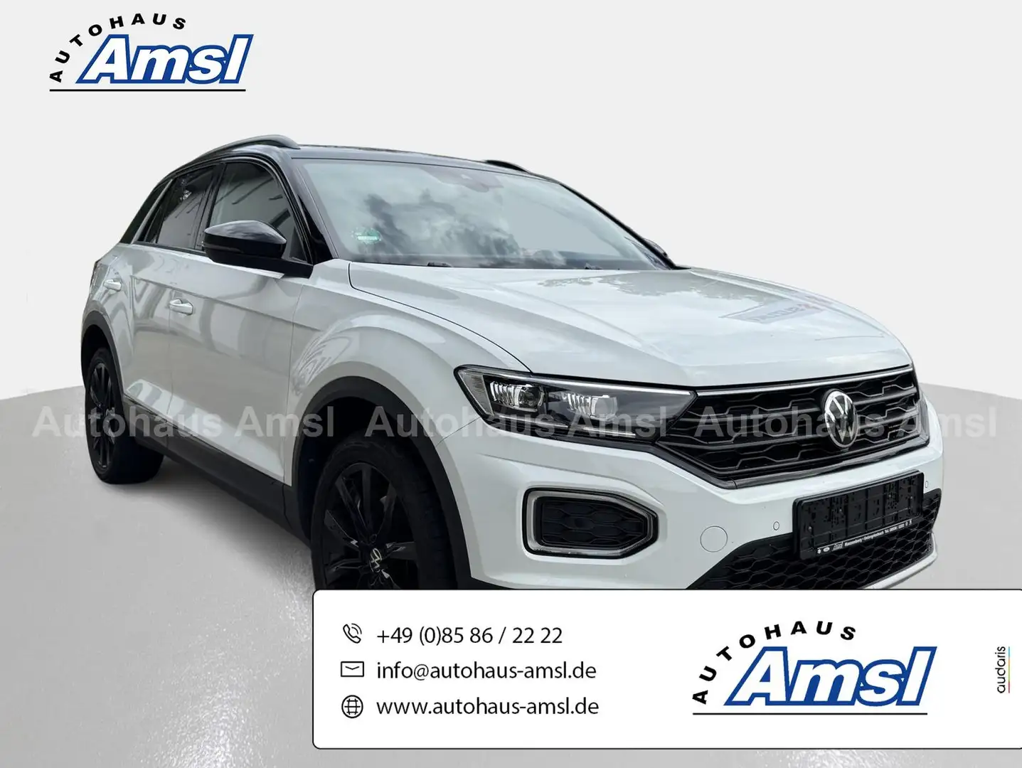 Volkswagen T-Roc 2.0 TSI DSG Sport 4Motion *AHK*Navi* Weiß - 1