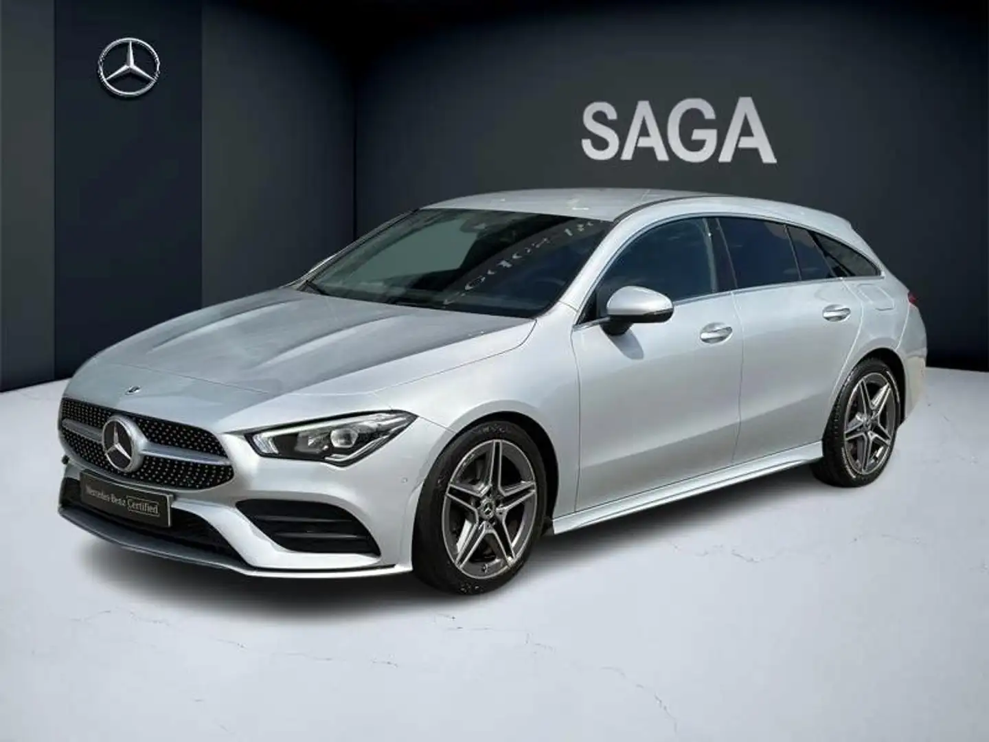 Mercedes-Benz CLA 200 d SB Pack AMG PREMIUM Argent - 2