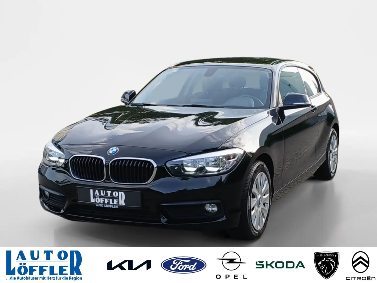 BMW 116 d Advantage SHZ^ PDCH^ KLIMA^ Klima Einparkhilfe Schwarz - 1