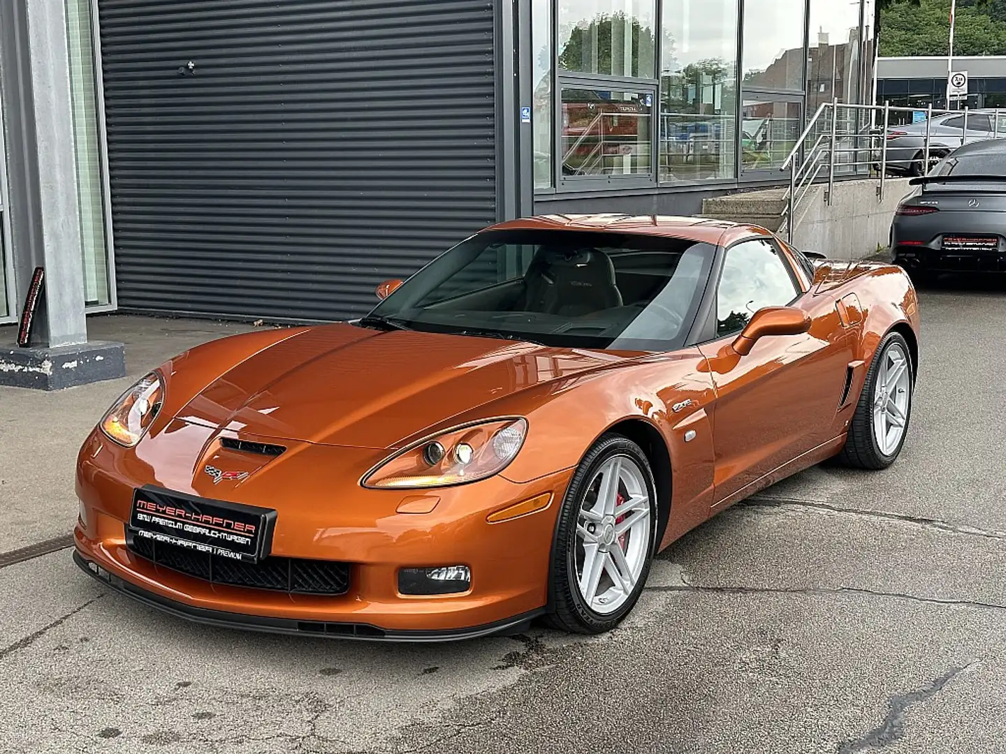 Corvette Corvette Z06 7,0 V8 nur 2300km!!!, 1.Besitz, EU... narančasta - 1