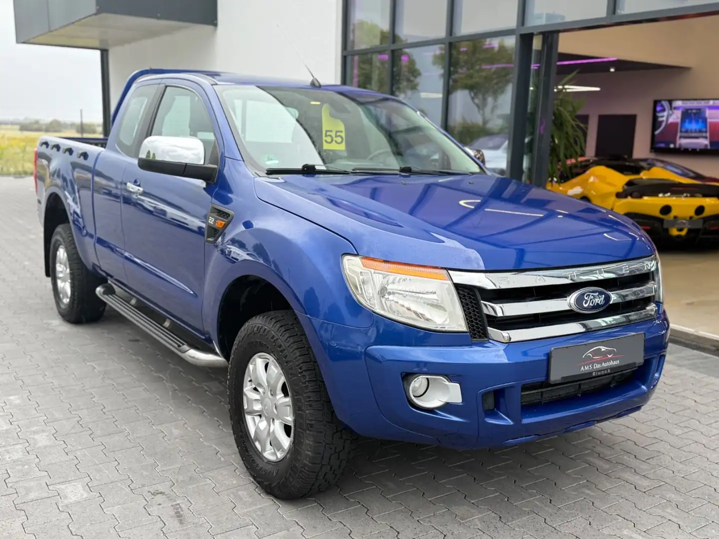 Ford Ranger XLT 2.2 TDCI Extrakabine 4x4 AHK Blau - 2